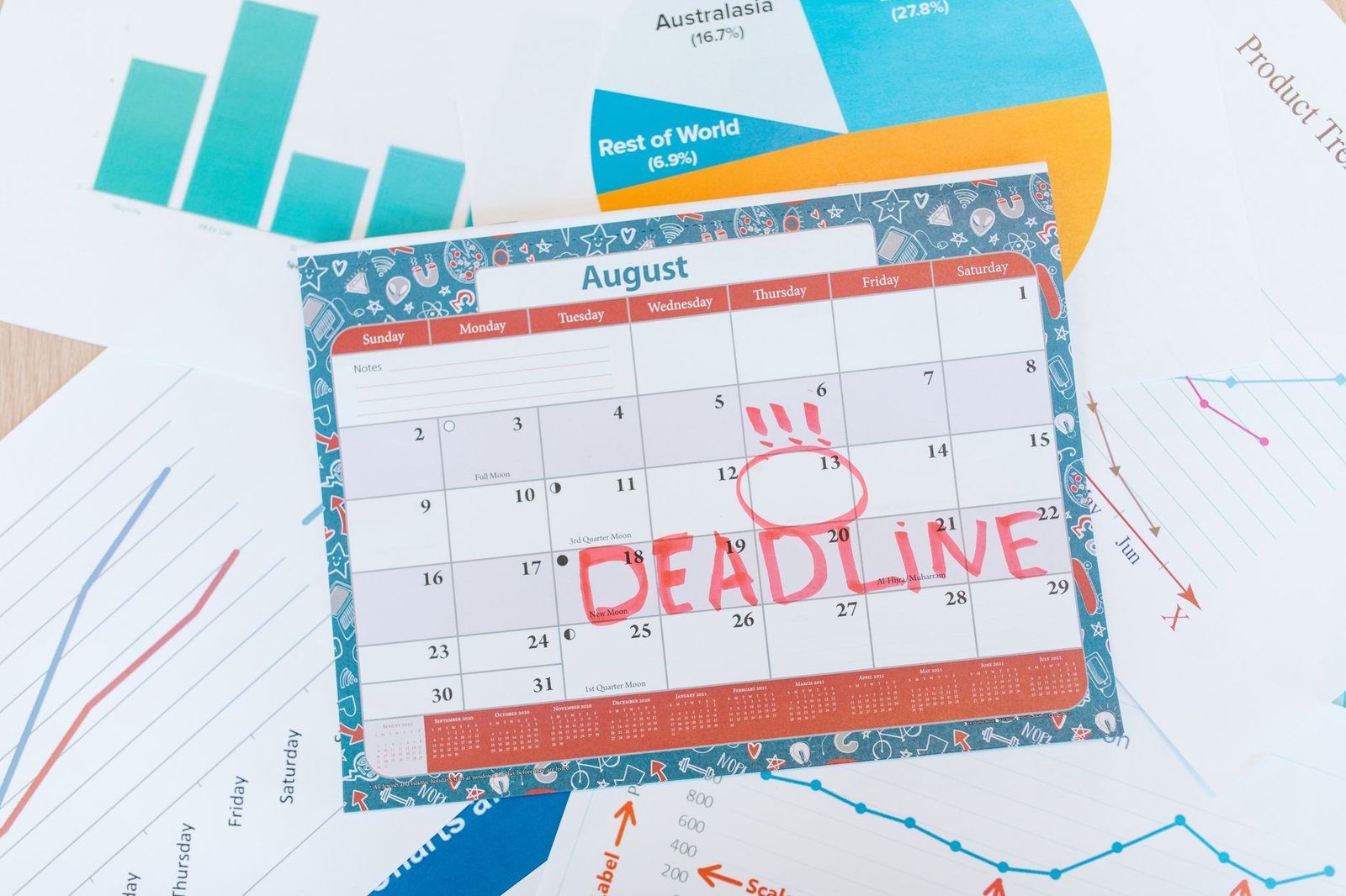 Person organizing medical records and plan documents for an ERISA disability appeal